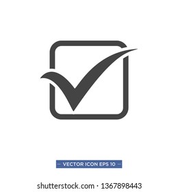 check mark icon vector illustration