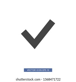 check mark icon vector illustration