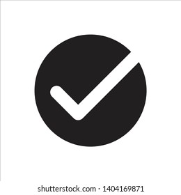 Check Mark Icon Vector Illustration