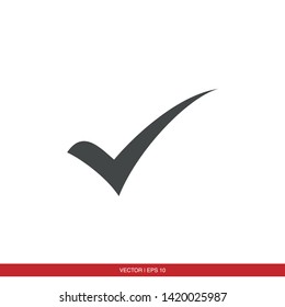 Check Mark Icon Vector Illustration - Vector