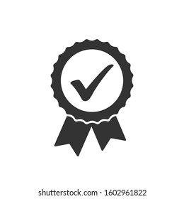 Check mark icon vector illustration