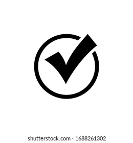 Symbol-Vektorillustration überprüfen
