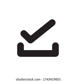 Marcar el estilo vector de iconos