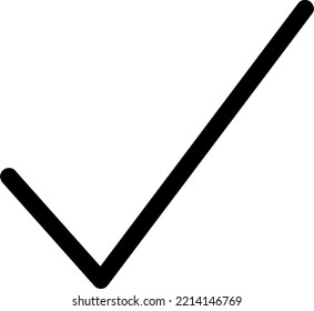 Check Mark Icon Vector Illustration Style.eps
