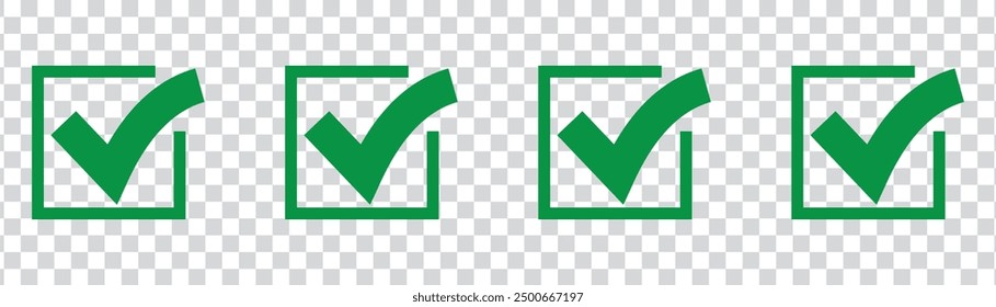 check mark icon vector illustration. check icon. check mark and Tick symbol icon. flat style design icon. vector illustration.