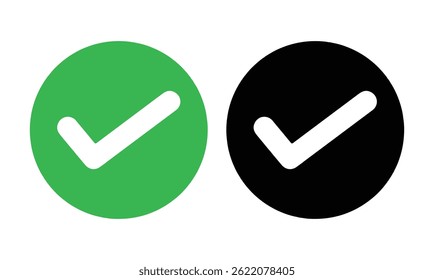check mark icon. vector illustration eps file.