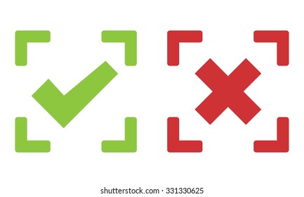 Check mark icon . Vector illustration