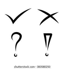 check mark icon , vector illustration