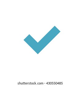 check mark icon. vector illustration
