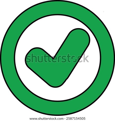 check mark icon vector ilustrasi