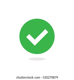 Check Mark Icon Vector Isolated