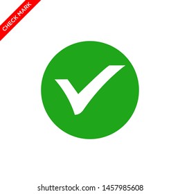 check mark icon vector logo template 