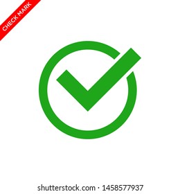 check mark icon vector logo template