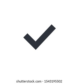 check mark icon vector logo template