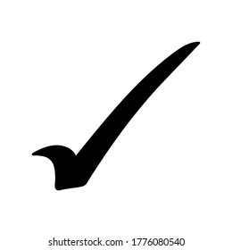 Markierungssymbol, Vektorsymbol auf weißem Hintergrund