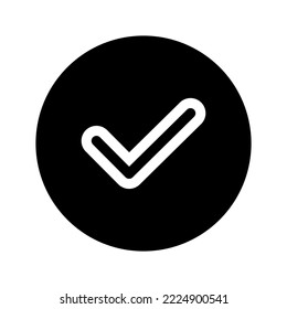 Check Mark Icon Vector Symbol Design Illustration