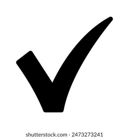 Check Mark Icon Vector Symbol Design Illustration