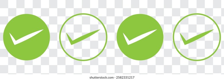 check mark icon vector .symbol, sign, yes, right