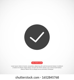 Markierungssymbol-VEKTORILLUSTRATION überprüfen. Symbol in grüner Farbe auswählen, VEKTORILLUSTRATION markieren. Schaltfläche Markensymbol-VEKTORILLUSTRATION überprüfen Schaltfläche Markierungssymbol VEKTORILLUSTRATION überprüfen