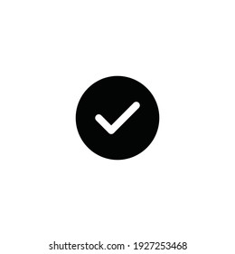Check Mark Icon Vector For Web, Computer And Mobile App