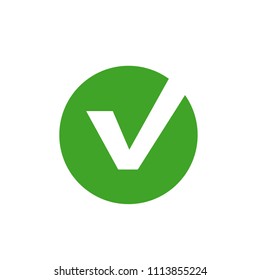 Check mark icon for web and mobile