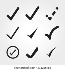 Check mark icons