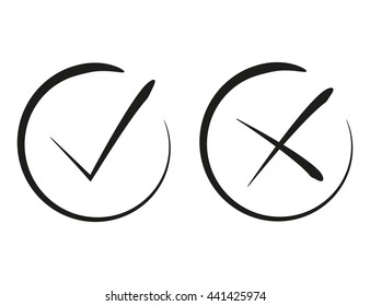 check mark icons