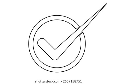 Marca de verificación. marca de verificación verde y conjunto de iconos de marca de cruz roja. marca verde y roja x. Símbolos de Aprobación y declive. marca de verificación verde, ícono de marca de verificación verde, íconos aprobados de trazo de pincel en verde