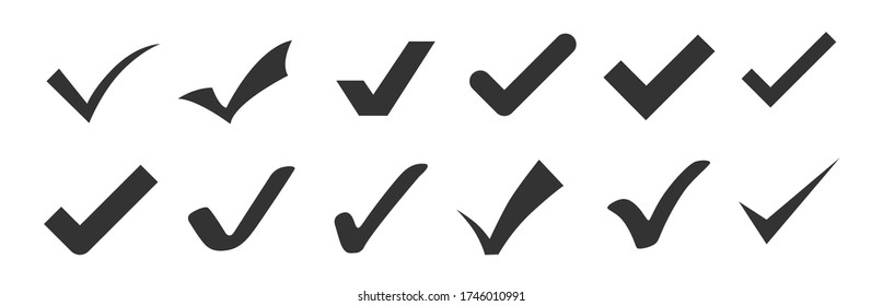 Aktivieren Sie Markensymbole, die auf Weiß isoliert sind. Vector Illustration eps10