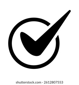 Check mark icons set. Tick symbols.Checklist signs . Check marks symbol. Vector