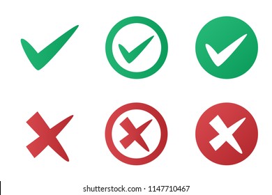 Check Mark Icons Symbol Stock Vector (Royalty Free) 1147710467 ...