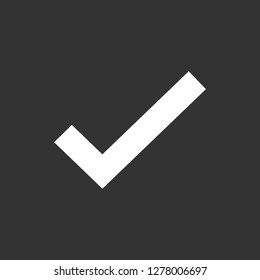 Check mark icons symbols vector illustration