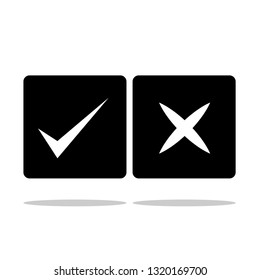 Check Mark Icons - Vector