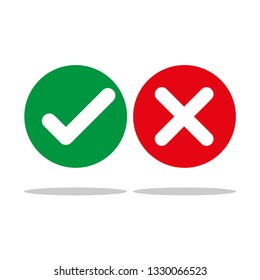 Check Mark Icons - Vector