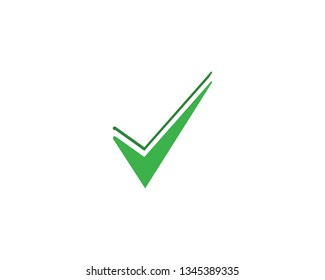 Check mark icons vector