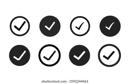 Check mark  Icons,  vector here