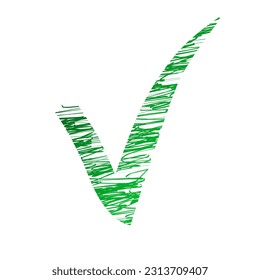 Check mark icons for web,The truth symbol on a white background