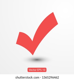 Check Mark Isolated Icon. Checklist button icon. Check mark, tick vector icon. Checkmark Icon Vector. Checklist check mark vector EPS 10