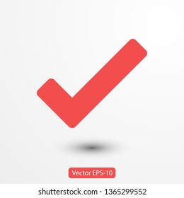 Check Mark Isolated Icon. Checklist button icon. Check mark, tick vector icon. Checkmark Icon Vector. Checklist check mark vector EPS 10