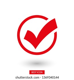 Check Mark Isolated Icon. Checklist button icon. Check mark, tick vector icon. Checkmark Icon Vector. Checklist check mark vector EPS 10