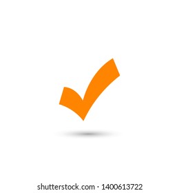 Check Mark Isolated Icon. Checklist button icon. Check mark, tick vector icon. Checkmark Icon Vector. Checklist check mark vector EPS 10
