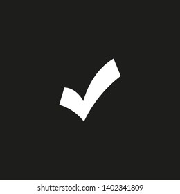 Check Mark Isolated Icon. Checklist button icon. Check mark, tick vector icon. Checkmark Icon Vector. Checklist check mark vector EPS 10