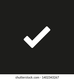 Check Mark Isolated Icon. Checklist button icon. Check mark, tick vector icon. Checkmark Icon Vector. Checklist check mark vector EPS 10