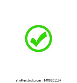 Check Mark Isolated Icon. Checklist button icon. Check mark, tick vector icon. Checkmark Icon Vector. Checklist check mark vector EPS 10