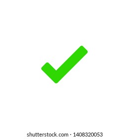 Check Mark Isolated Icon. Checklist button icon. Check mark, tick vector icon. 
