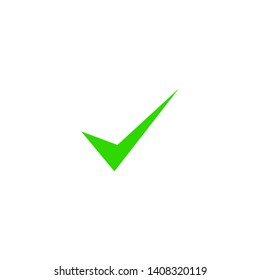 Check Mark Isolated Icon. Checklist button icon. Check mark, tick vector icon. 