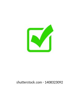 Check Mark Isolated Icon. Checklist button icon. Check mark, tick vector icon. Checkmark Icon Vector. Checklist check mark vector EPS 10