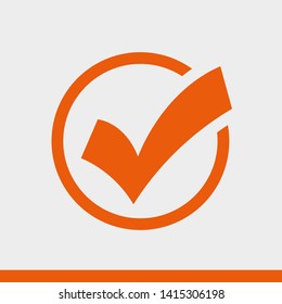 Check Mark Isolated Icon. Checklist button icon. Check mark, tick vector icon. Checkmark Icon Vector. Checklist check mark vector EPS 10