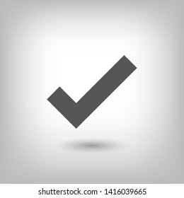 Check Mark Isolated Icon. Checklist button icon. Check mark, tick vector icon. Checkmark Icon Vector. Checklist check mark vector EPS 10