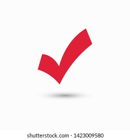 Check Mark Isolated Icon. Checklist button icon. Check mark, tick vector icon. Checkmark Icon Vector. Checklist check mark vector EPS 10